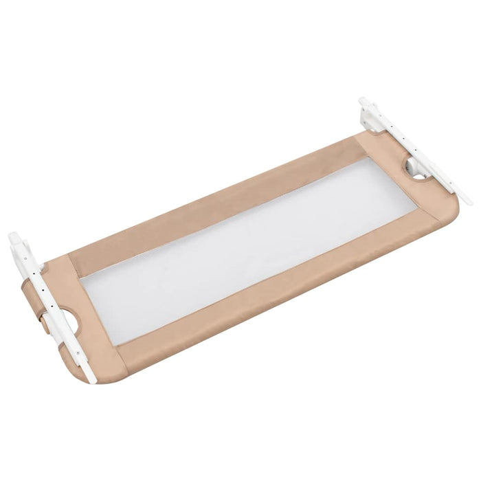 Balustradă protecție pat copii, gri taupe, 102x42 cm, poliester - WALTI WALTI
