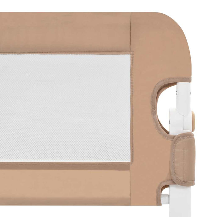 Balustradă protecție pat copii, gri taupe, 102x42 cm, poliester - WALTI WALTI