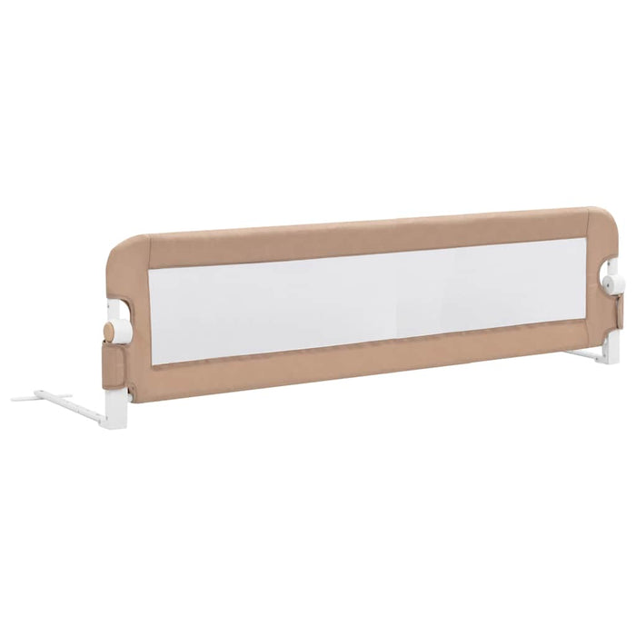 Balustradă protecție pat copii, gri taupe, 150x42 cm, poliester - WALTI WALTI