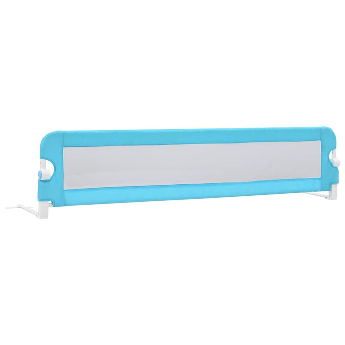Balustradă de protecție pat copii albastru 180x42 cm poliester - WALTI WALTI