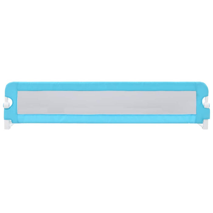 Balustradă de protecție pat copii albastru 180x42 cm poliester - WALTI WALTI