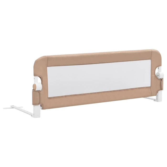 Balustradă protecție pat copii, gri taupe, 120x42 cm, poliester - WALTI WALTI