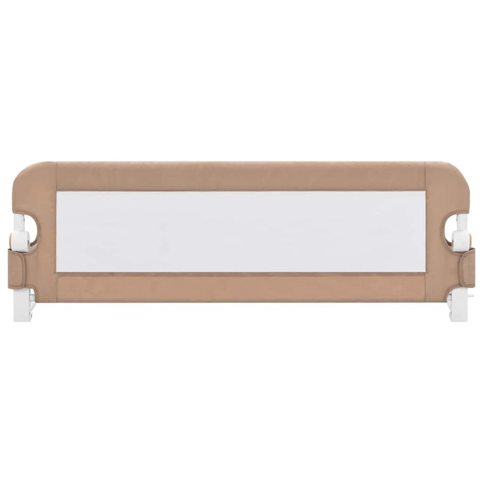 Balustradă protecție pat copii, gri taupe, 120x42 cm, poliester - WALTI WALTI