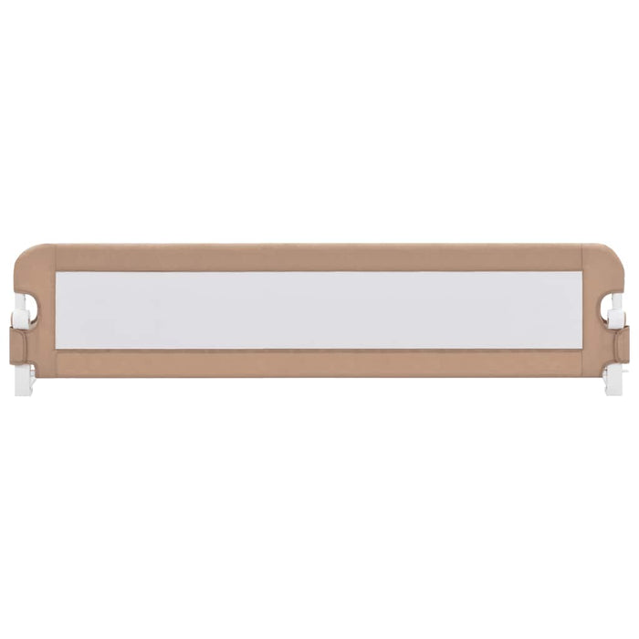 Balustradă protecție pat copii, gri taupe, 180x42 cm, poliester - WALTI WALTI