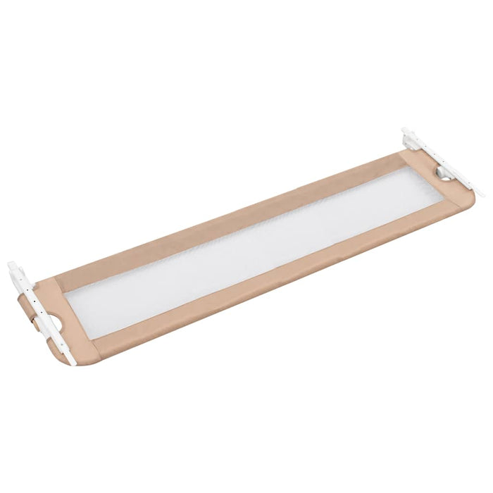 Balustradă protecție pat copii, gri taupe, 180x42 cm, poliester - WALTI WALTI