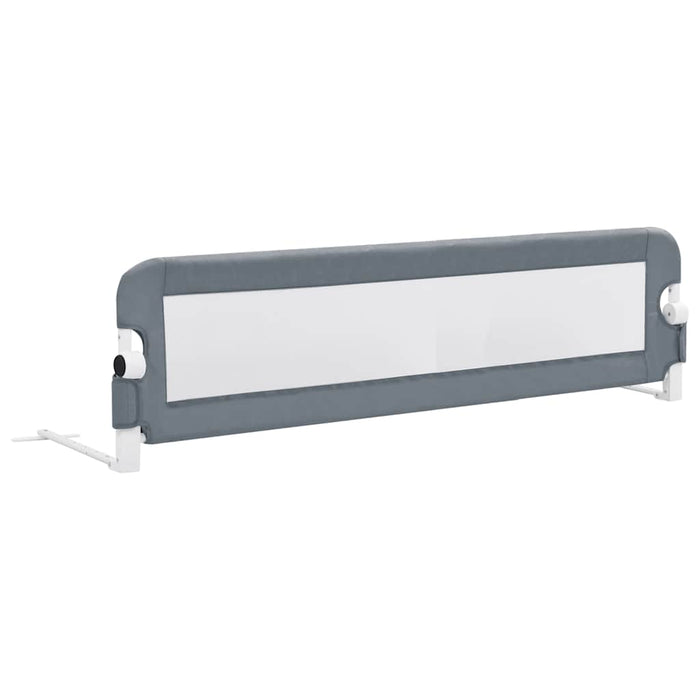 Balustradă de protecție pat copii, gri, 120x42 cm, poliester - WALTI WALTI