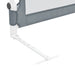 Balustradă de protecție pat copii, gri, 120x42 cm, poliester - WALTI WALTI