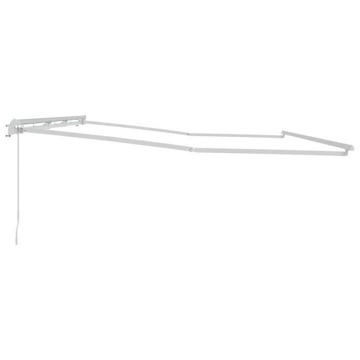 Cadru de copertină Manual Alb 600 × 300 cm Aluminiu WALTI