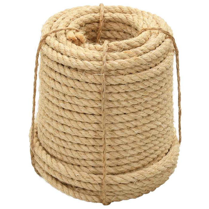 Frânghie, 100 m, sisal 100%, 12 mm - WALTI WALTI