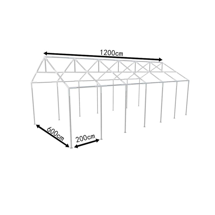 Structură de oţel pentru Cort pentru reuniuni 12 x 6 m WALTI