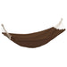Hamac pliabil 2 persoane, maro, 360 x 150 cm - WALTI WALTI