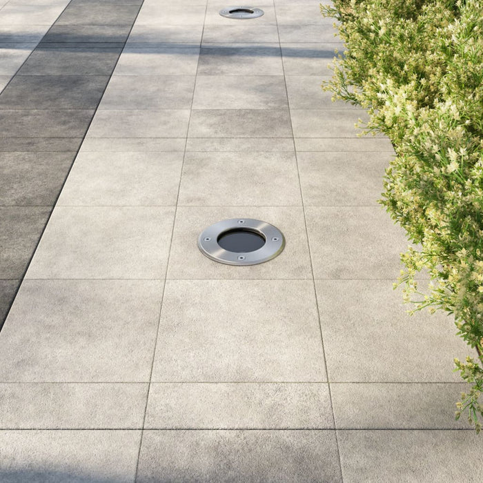 Lumini pentru grădină la nivelul pământului rotunde 3 buc. - WALTI WALTI