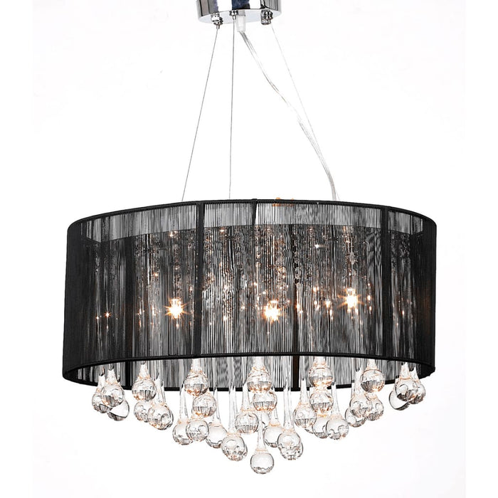 Candelabru cu 85 cristale, Negru - WALTI WALTI