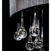 Candelabru cu 85 cristale, Negru - WALTI WALTI
