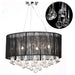 Candelabru cu 85 cristale, Negru - WALTI WALTI