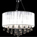 Candelabru cu 85 de cristale, alb - WALTI WALTI