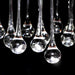 Candelabru cu 85 de cristale, alb - WALTI WALTI