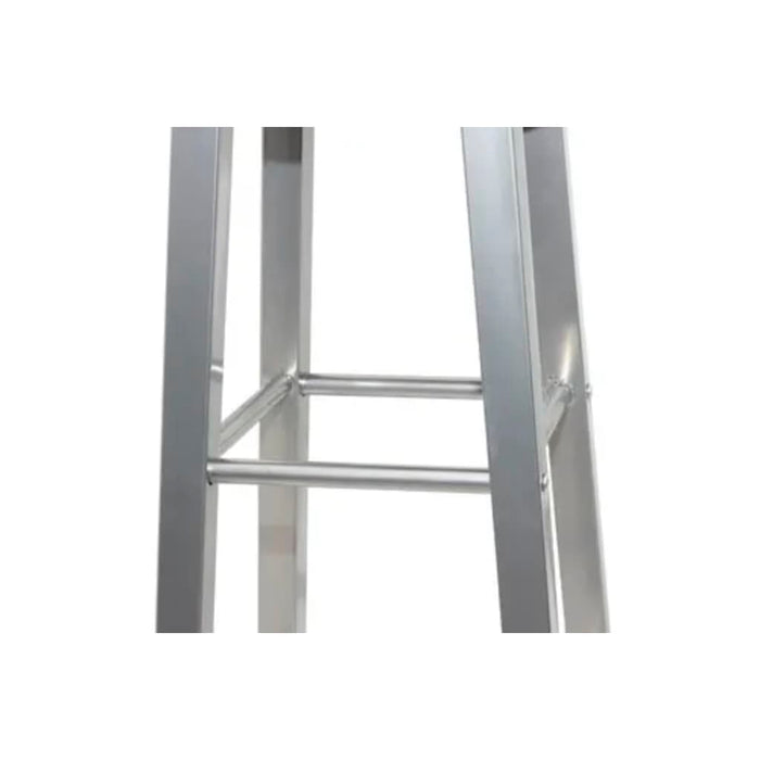 Scaune de bar, 2 buc., metal, șezut din MDF WALTI