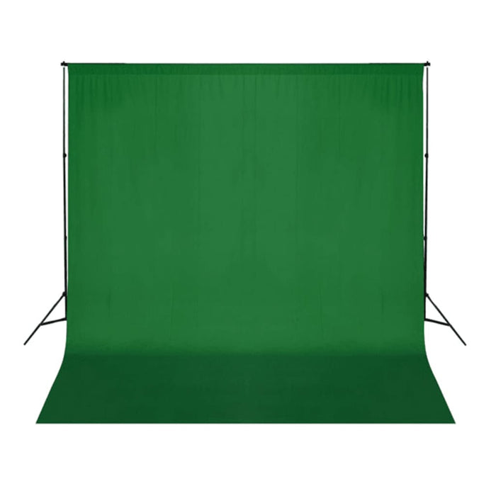 Fundal foto, bumbac, verde, 300 x 300 cm, Chroma Key - WALTI WALTI
