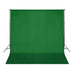 Fundal foto, bumbac, verde, 300 x 300 cm, Chroma Key - WALTI WALTI