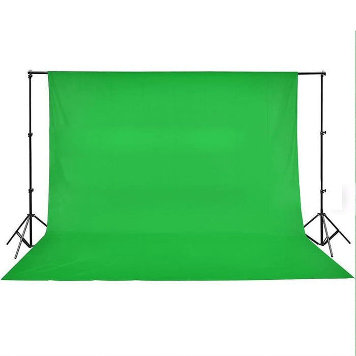 Fundal foto fără suport, verde, 500x300 cm, bumbac, Chroma Key WALTI