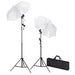 Kit lumini studio foto, trepiede+umbrele - WALTI WALTI