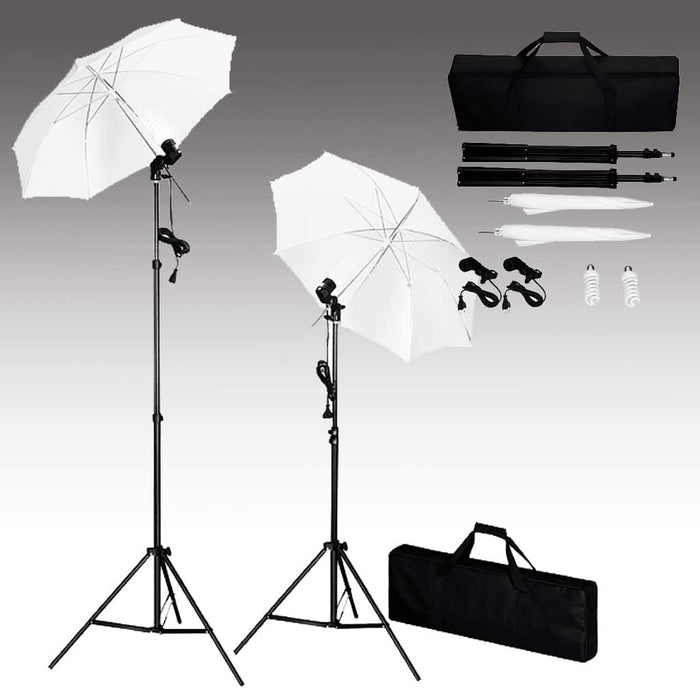 Kit lumini studio foto, trepiede+umbrele - WALTI WALTI