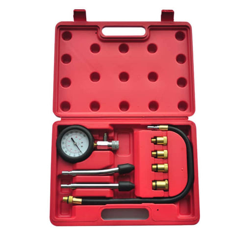 Kit de testare a compresiei pentru motor pe benzină, 9 piese - WALTI WALTI