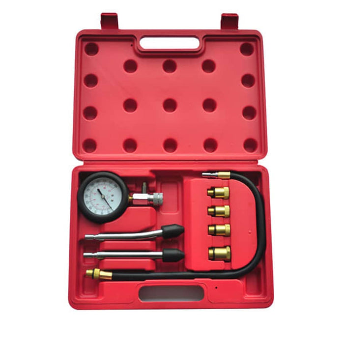 Kit de testare a compresiei pentru motor pe benzină, 9 piese - WALTI WALTI