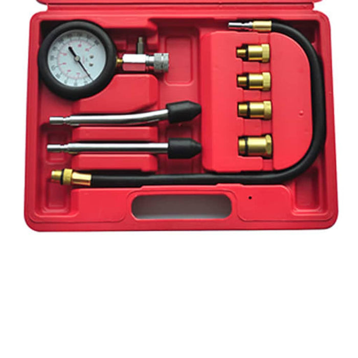 Kit de testare a compresiei pentru motor pe benzină, 9 piese - WALTI WALTI