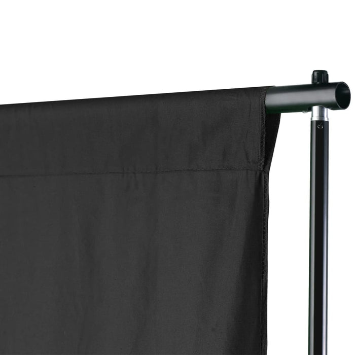 Sistem de suport fundal, 600 x 300 cm, negru - WALTI WALTI