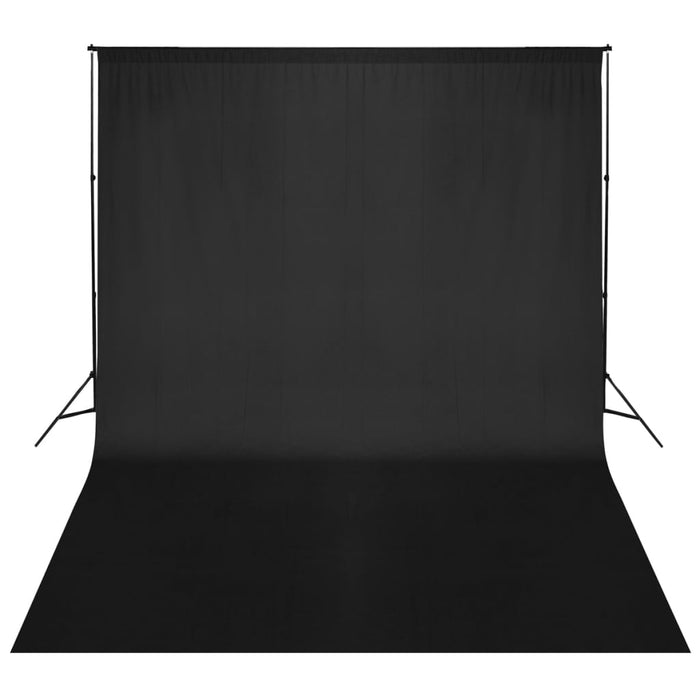 Sistem de suport fundal, 500 x 300 cm, negru - WALTI WALTI