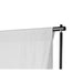 Sistem de suport fundal telescopic + fundal alb, 3 x 5 m - WALTI WALTI