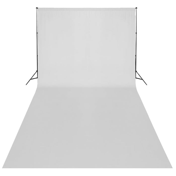 Kit studio foto, fundal alb, 600 x 300 cm & lumini - WALTI WALTI