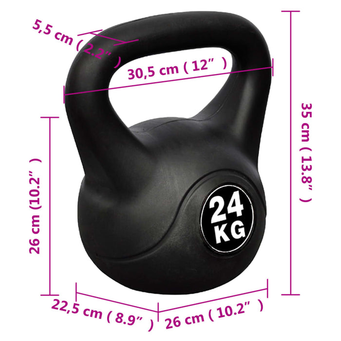 Bilă pentru exerciții Kettlebell - WALTI WALTI