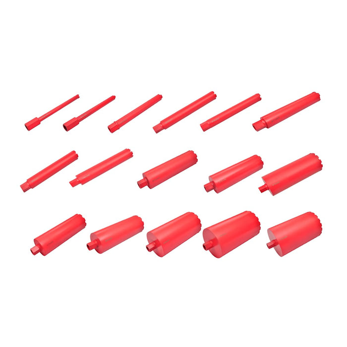 Set de burghie cu miez diamantat (140218-140233) - WALTI WALTI