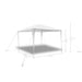 Pavilion de grădină cu acoperiș piramidă, 3 x 3 m - WALTI WALTI