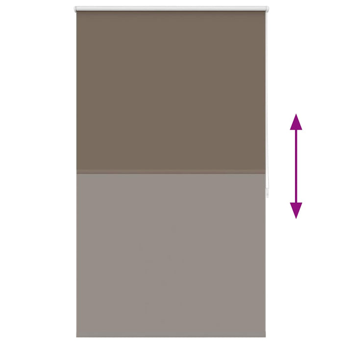 Jaluzea opacă 84,4x175 cm, lățime material 80 cm, culoare cafea WALTI