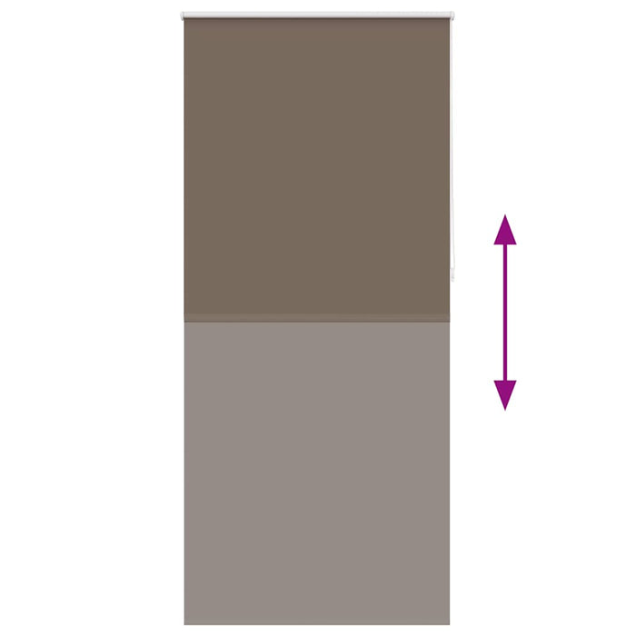 Jaluzea opacă 104,4x230 cm, lățime material 100 cm, culoare cafea WALTI