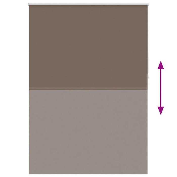 Jaluzea opacă 144,4x230 cm, lățime material 140 cm, culoare cafea WALTI