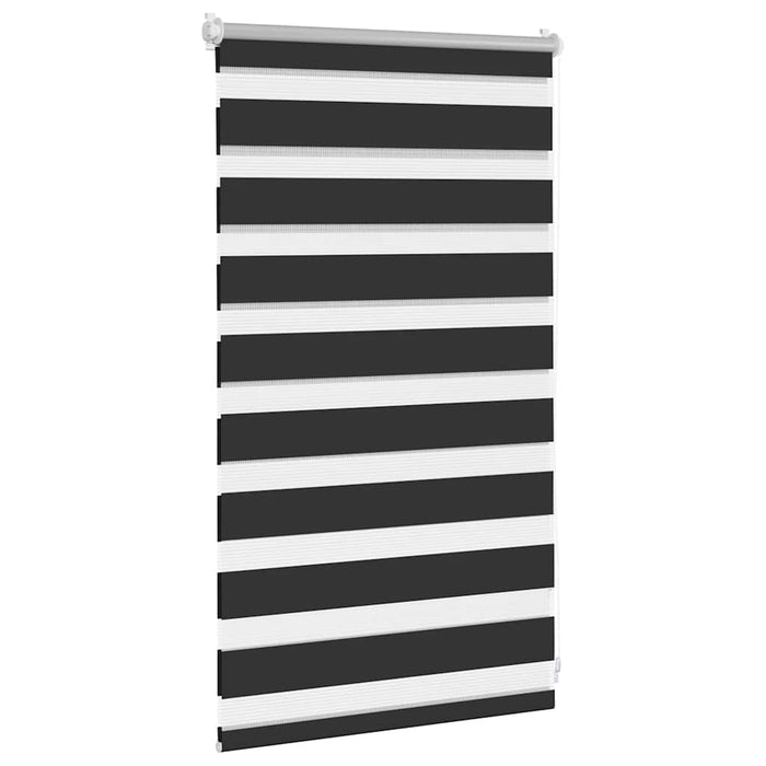Jaluzea Zebră 50,9x100 cm Lățime material 46,7 cm negru WALTI