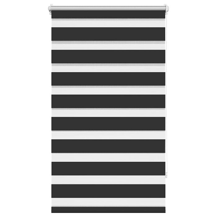 Jaluzea Zebră 70,9x120 cm Lățime material 66,7 cm negru WALTI