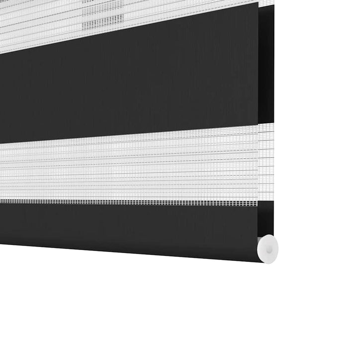 Jaluzea Zebră 70,9x120 cm Lățime material 66,7 cm negru WALTI
