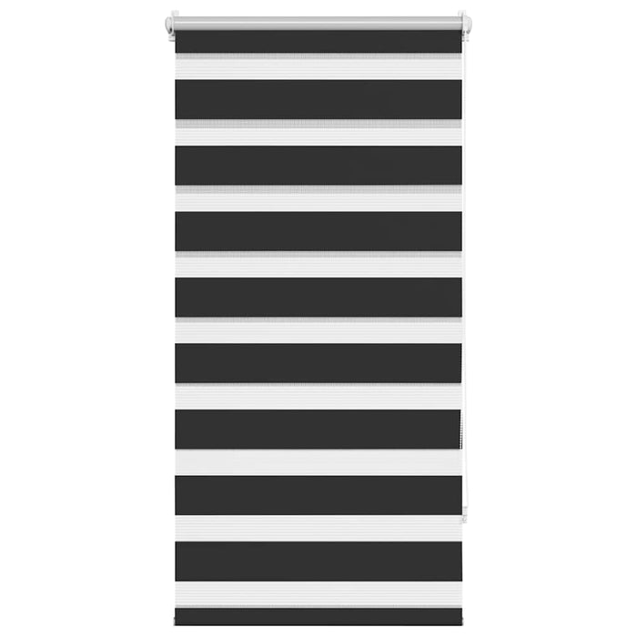 Jaluzea Zebră 80,9x150 cm Lățime material 76,7 cm negru WALTI
