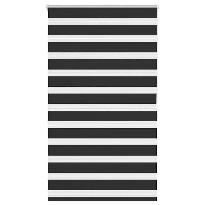 Jaluzea Zebră 100,9x175 cm Lățime material 96,7 cm negru WALTI