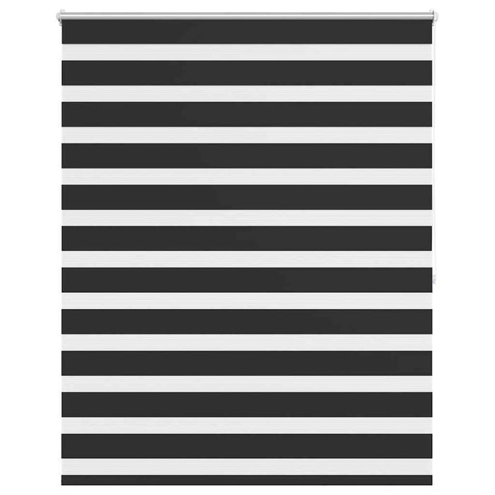 Jaluzea Zebră 120,9x175 cm Lățime material 116,7 cm negru WALTI