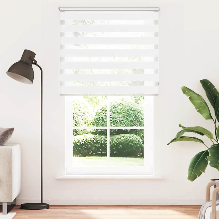 Jaluzea Zebră 120,9x230 cm Lățime material 116,7 cm alb WALTI