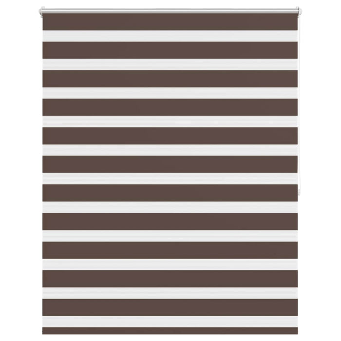 Jaluzea Zebră 140,9x175 cm Lățime material 136,7 cm, culoare cafea WALTI