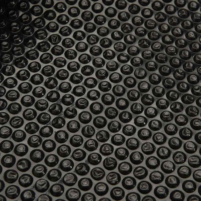 Folie de piscină solară, negru, 8x5 m, PE, dreptunghiular, plutitor - WALTI WALTI