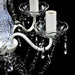 Candelabru, 5 becuri, transparent - WALTI WALTI